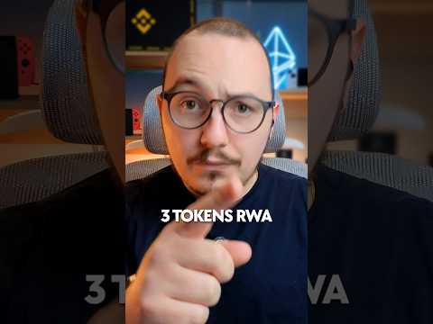 3 tokens RWA para voce ficar de olho nesse mercado com potencial absurdo! #rwa #realworldassets