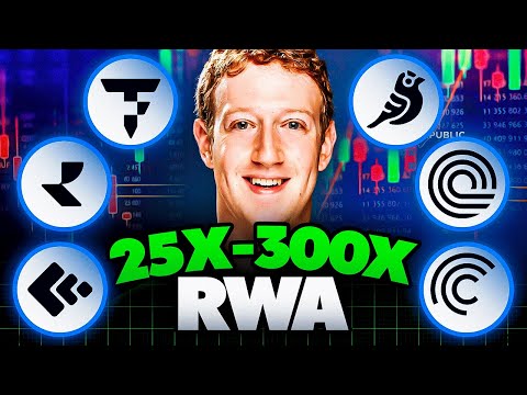 6 RWA Crypto Coins To 25X-300X This Bull Market (HUGE GAINS!)