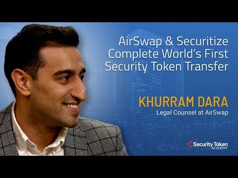 AirSwap & Securitize Complete World’s First Security Token Transfer