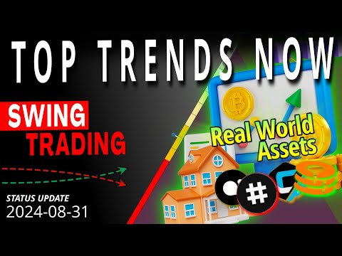 August 31st: Real World Assets (RWA), Top Trends for Swing Trading: Artrade, Brickken and More