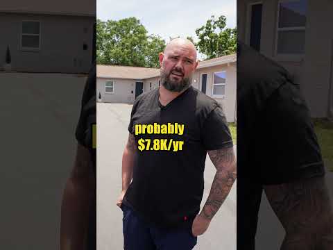 Buying a 4 plex like this is smart.#investing investing #realestateinvesting #realestate #money