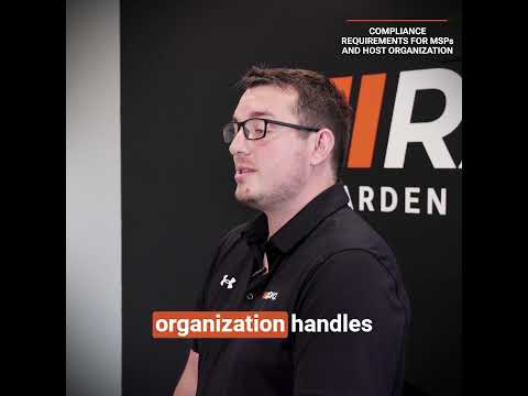 Compliance Requirements for MSPs and Host Organizations