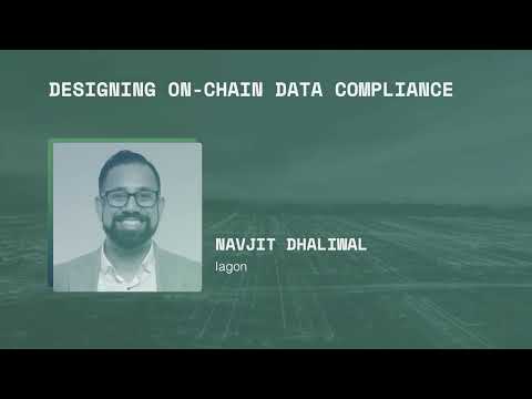 Designing on-chain data compliance