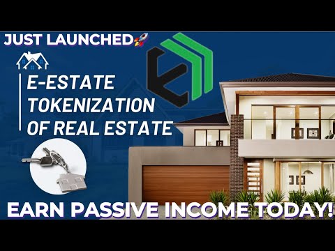E‑Estate: Democratizing Real Estate with Blockchain Tokenization. #eestate #rwa #crypto #defi