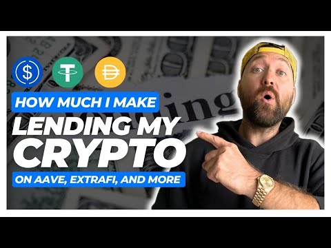 How Much I Make LENDING My Crypto | Defi Passive Income