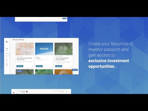 How to Create a Securitize iD Investor Account