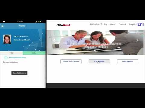 Know Your Client (KYC) Application on Blockchain