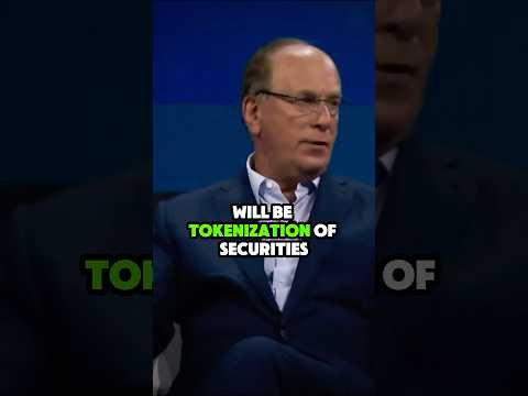 Larry Fink On The NEXT BIG Trend! #rwa #tokenization #blackrock