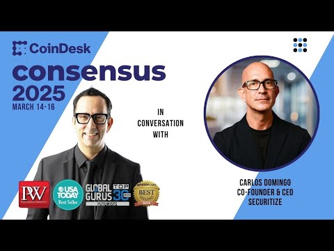 Pioneering the Future of Digital Securities with Carlos Domingo #CarlosDomingo #Consensus2025