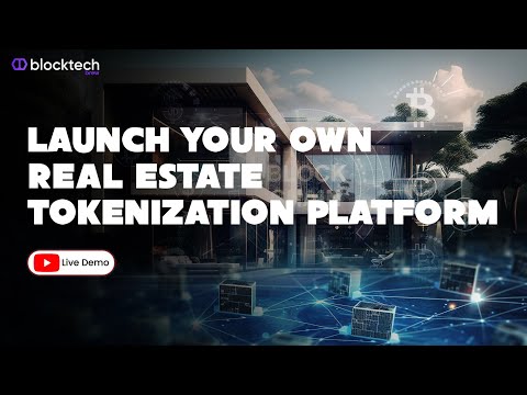Real Estate Tokenization Platform (Live Demo) – Start Tokenizing Real Estate Today!