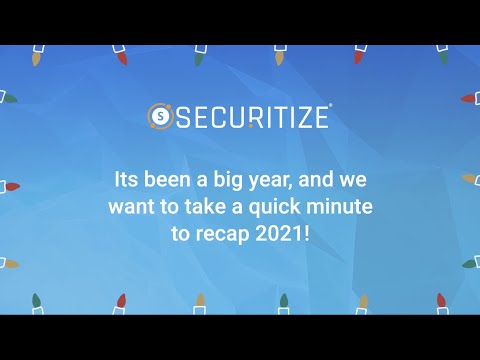 Securitize's Holiday Year In Review