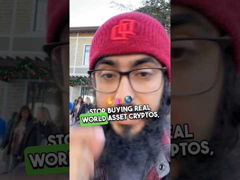 STOP BUYING RWA CRYPTO ASSETS? #crypto #rwa