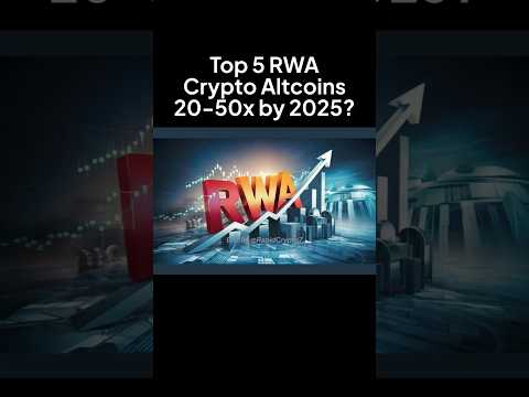 Top 5 RWA Coins 20-50x by 2025 #shorts #rwa  #crypto #bitcoin #Ethereum #coin  #trending #viralvideo
