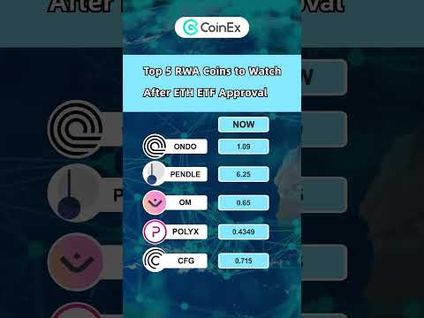 Top 5 RWA Coins to Watch After ETH ETF Approval