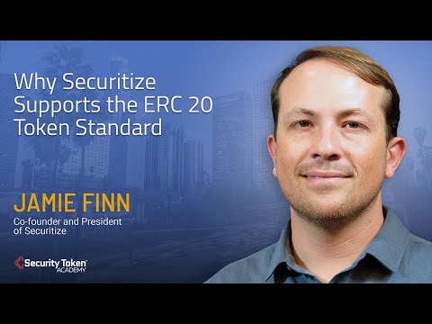 Why Securitize Supports the ERC 20 Token Standard