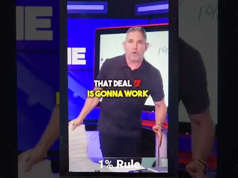 1% Rule for Real Estate Investing – explained by Grant Cardone