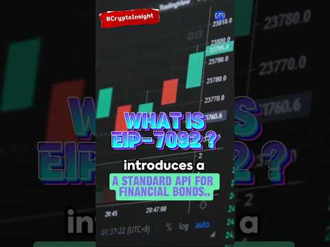 (16) WHATS #ERC7092 #FINANCIAL BONDS ALLOWING ENTITIES LIKE CORPORATION & #GOVERNMENT TO ISSUE TOKEN