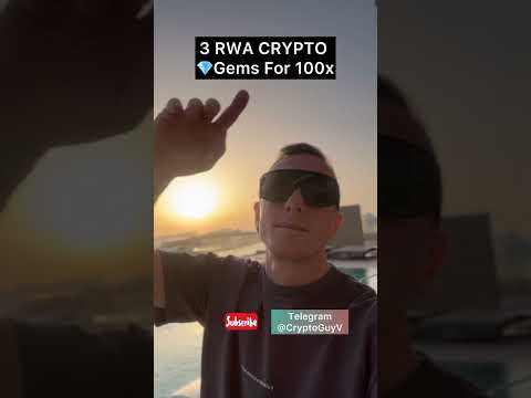 3 RWA CRYPTO Gems  For 100x #money #crypto #altcoin #investment #cryptocurrency