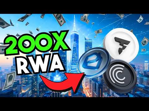 9 Tiny RWA Crypto Altcoins That Could EXPLODE in 2025! BlackRock’s Next Crypto Target? (Think ONDO)