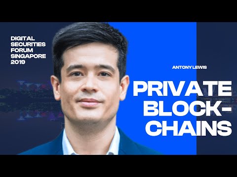 Antony Lewis | Private Blockchains | Digital Securities Forum