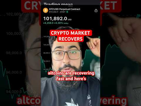 BITCOIN BREAKS $100,000 AS CRYPTO WHALES BUY THE DIP! #crypto