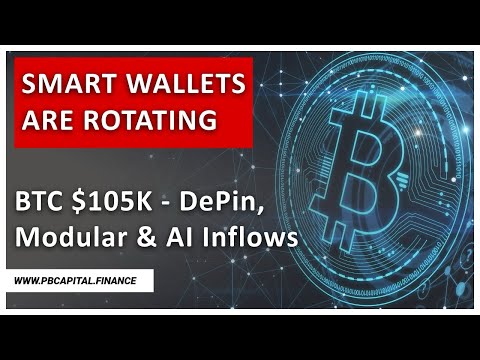 Bitcoin Holds $104K | ZK, AI & RWA Tokens in Focus — Smart Wallets Are Rotating Fast