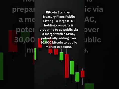Bitcoin Standard Treasury Plans Public Listing