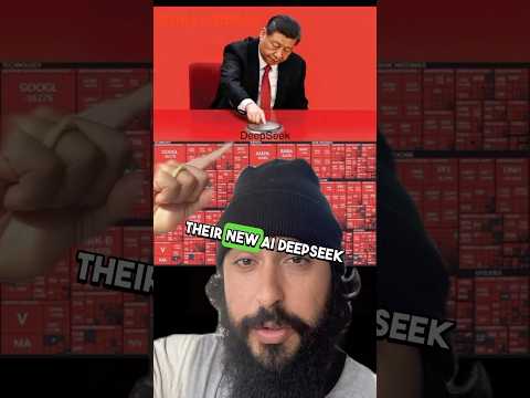 China's AI Causes Massive Market Crash, Billions Wiped Out #crypto #stocks