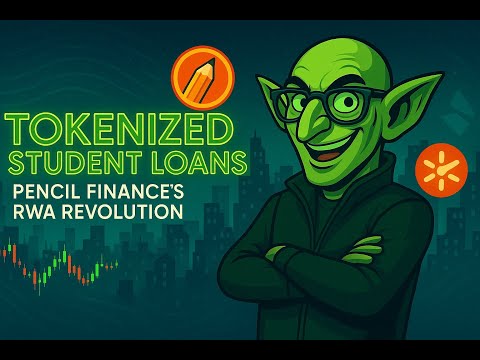 Crypto Goblin: Tokenized Student Loans – Pencil Finance’s RWA Revolution! (May 2025)  #cryptogoblin