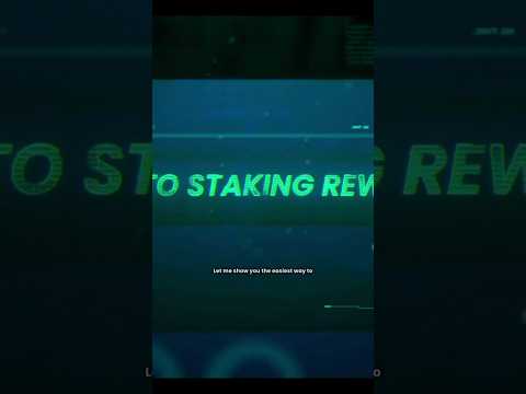 Discover The Easiest Way to Stake Crypto & Earn Passive Income Daily