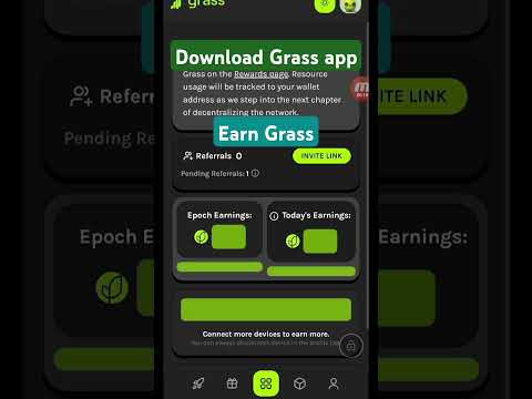 Earn Grass Get Grass App on Phone and PC #grass #passiveincome #crypto #coin