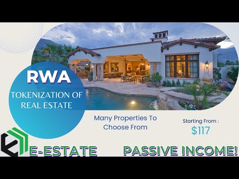 E‑Estate: Democratizing Real Estate with Blockchain Tokenization. #eestate #rwa #crypto #defi