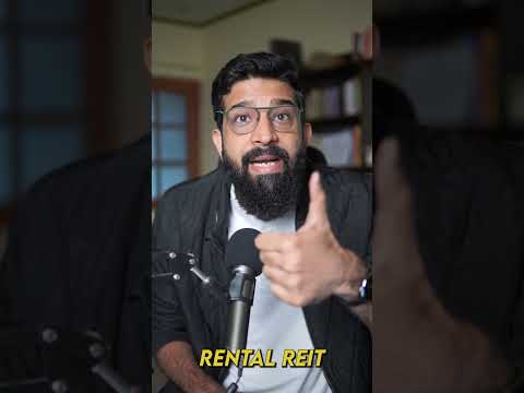 Financial investment in real estate – REIT