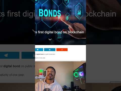 FIRST digital Bonds on the Blockchain!?! | Polygon (MATIC Crypto)