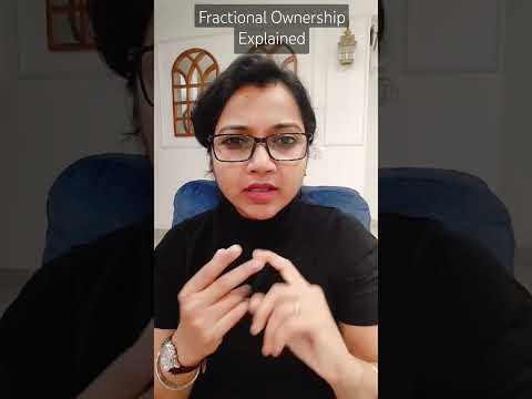 Fractional Ownership : Own a Premium Real Estate without buying the whole property