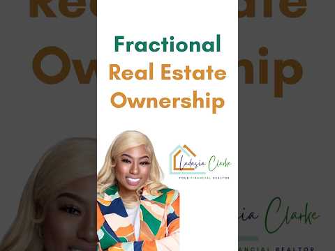 Fractional Real Estate Ownership #shorts #realestate