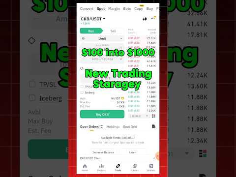 From $100 to $1000 with Binance Spot Trading for Beginners, Start Earning Today!