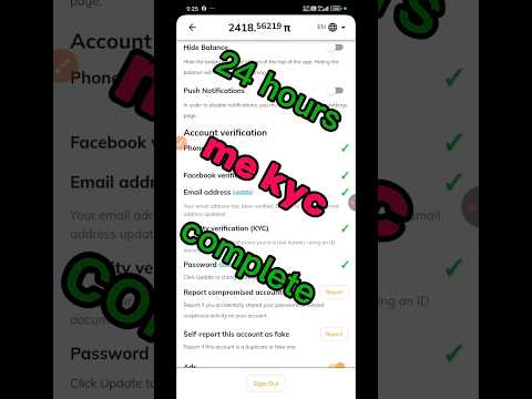 how to pi kyc | pi kyc problem solve  #pinetwork