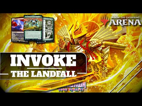 Landfall Token Deck Ideas  – Neon Dynasty | MTG Arena Standard Mythic Rank