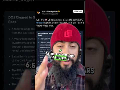 MAJOR BITCOIN WHALE CRASHES CRYPTO MARKET? #crypto #bitcoin