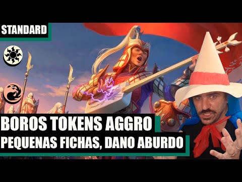 MOBILIZANDO FICHAS PARA A PANCADARIA – Boros Tokens Aggro  Rotation Proof – MTG STANDARD FF