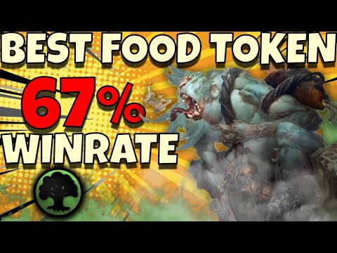 MONO GREEN DECK CRUSHING DIAMOND RANK | [MTG ARENA] | BEST FOOD TOKEN STANDARD DECK
