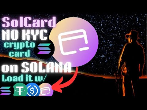 NO KYC Crypto Card That Actually Works In 2025! (SolCard)