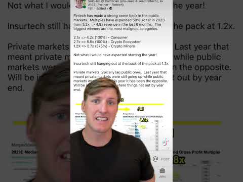 Public fintechs are exceeding expectations. Here’s why that matters for fintech startups. #fintech