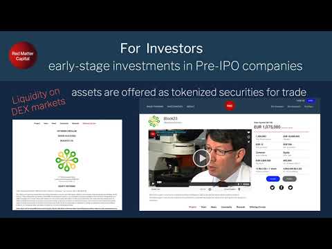 Red Matter – a regulated digital securities platform