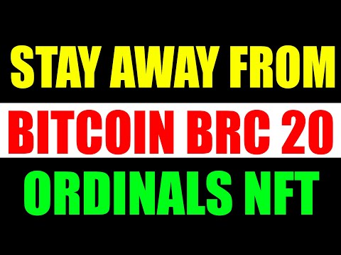 Stay away from Bitcoin Ordinals BRC 20 token standards | crypto news | rajeev anand