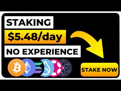 The ULTIMATE crypto staking GUIDE for BEGINNERS!
