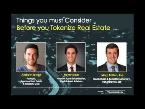 Things you must Consider Before you Tokenize Real Estate