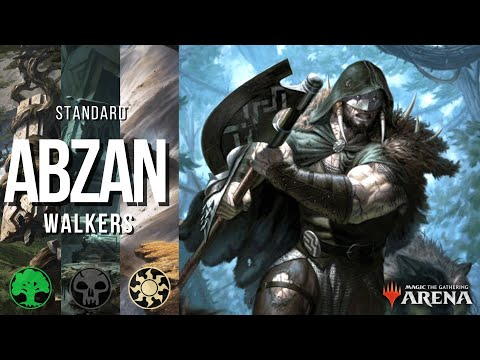 Token machine! | ABZAN WALKERS STANDARD BO1 DECK GUIDE |  Abzan planeswalker midrange D&D MTG Arena.