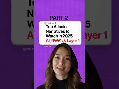 Top 3 Crypto Narratives to Watch in 2025 RWA, AI, or Layer2